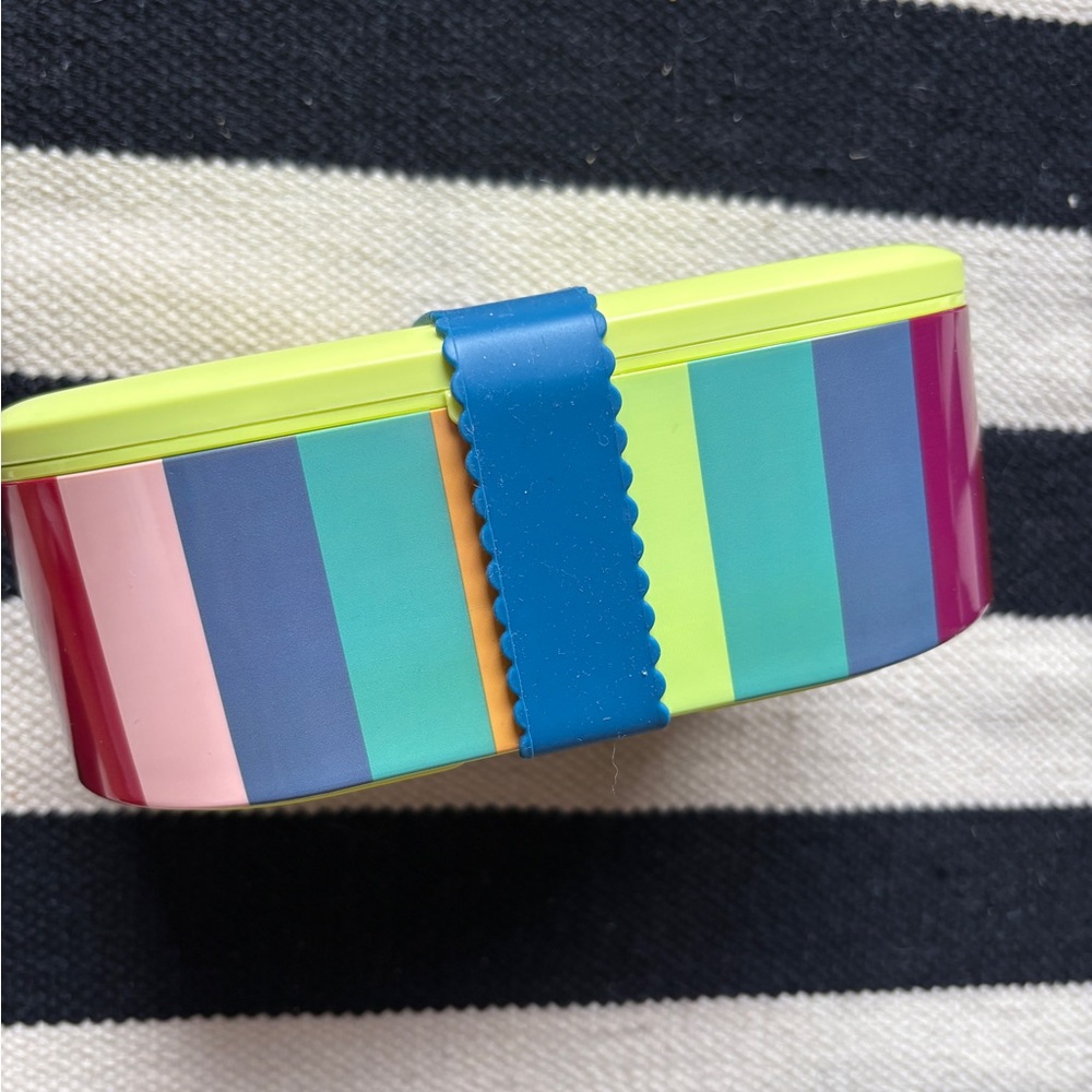 Colorful Striped Bento Box Tabitha Brown NWT